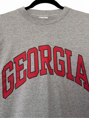 Vintage 90s University of Georgia Bulldogs long sleeve shirt size medium